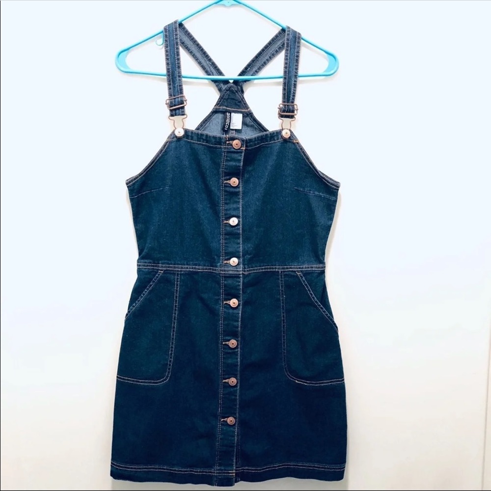 H&M Denim Overall Dress